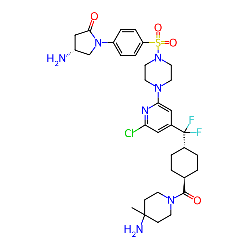 Chemical structure of BindingDB Monomer ID 707658