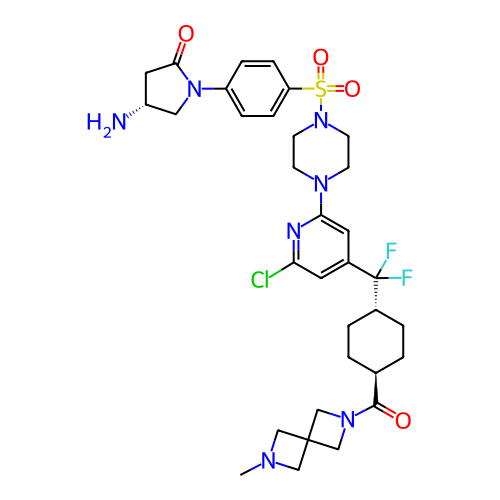 Chemical structure of BindingDB Monomer ID 707660