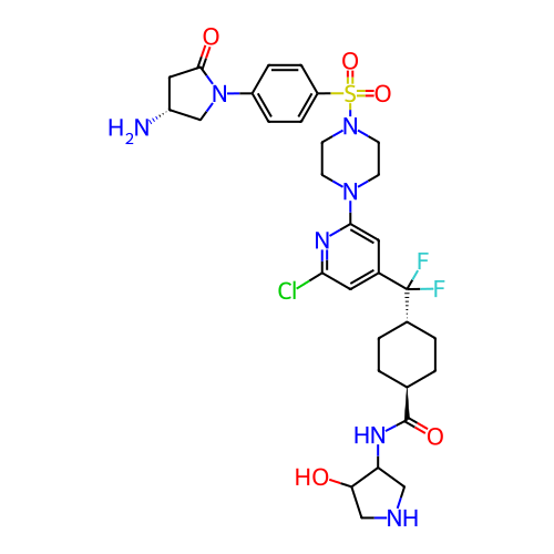 Chemical structure of BindingDB Monomer ID 707662