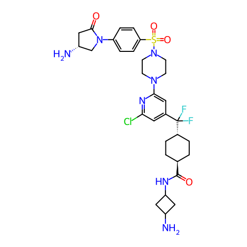 Chemical structure of BindingDB Monomer ID 707664