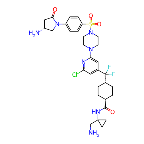 Chemical structure of BindingDB Monomer ID 707672