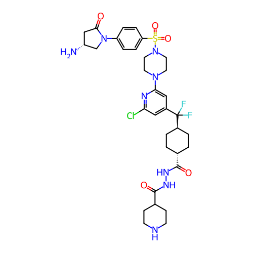 Chemical structure of BindingDB Monomer ID 707673