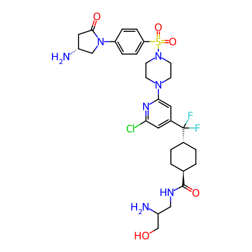 Chemical structure of BindingDB Monomer ID 707675