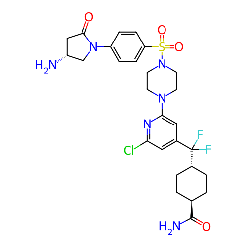 Chemical structure of BindingDB Monomer ID 707676