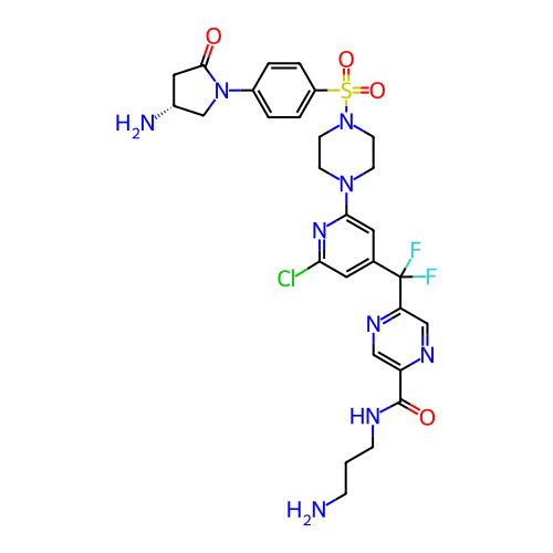 Chemical structure of BindingDB Monomer ID 707680
