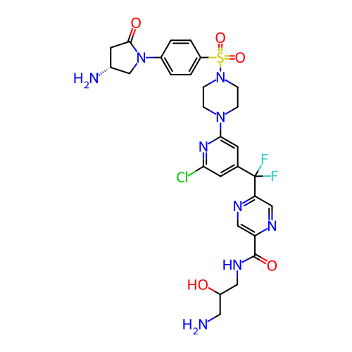 Chemical structure of BindingDB Monomer ID 707682