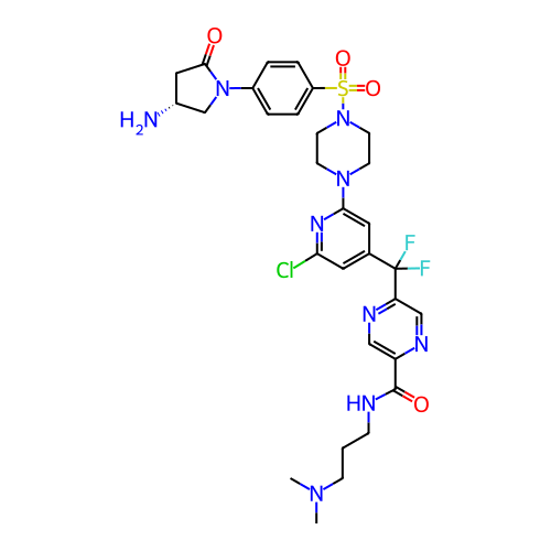Chemical structure of BindingDB Monomer ID 707684