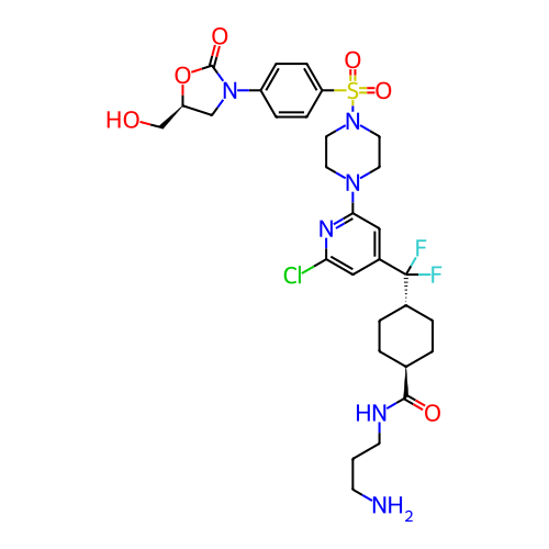 Chemical structure of BindingDB Monomer ID 707685