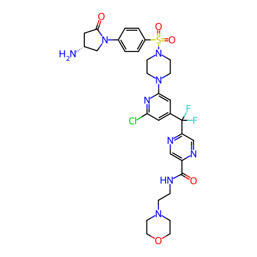 Chemical structure of BindingDB Monomer ID 707688