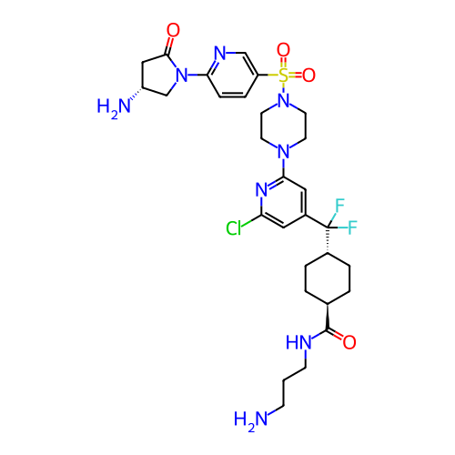 Chemical structure of BindingDB Monomer ID 707691