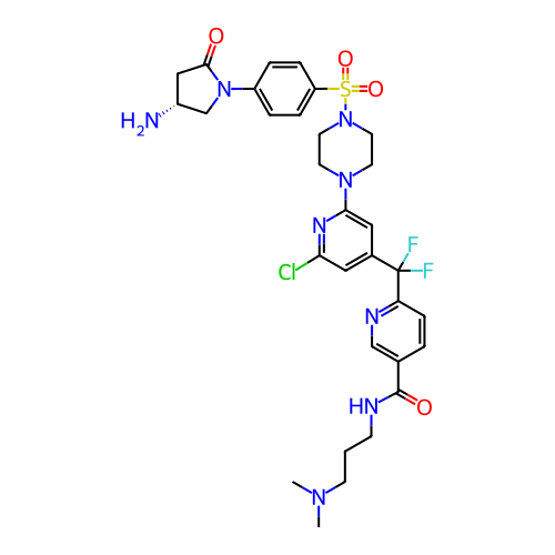Chemical structure of BindingDB Monomer ID 707692