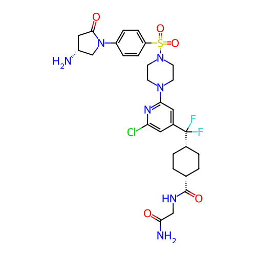 Chemical structure of BindingDB Monomer ID 707695