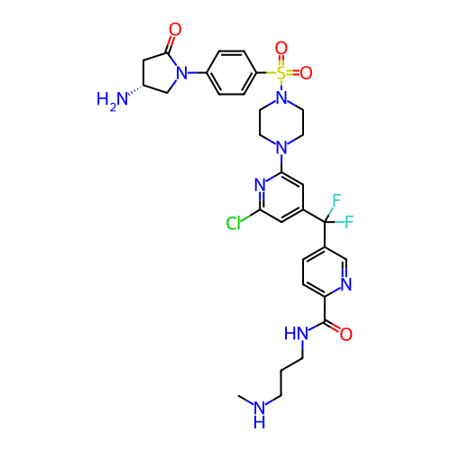 Chemical structure of BindingDB Monomer ID 707696
