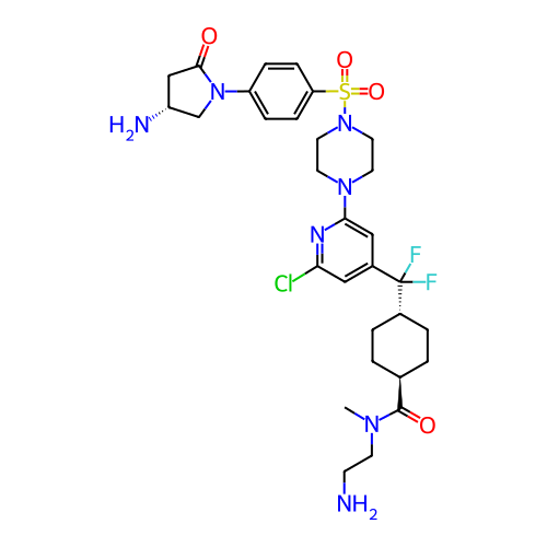Chemical structure of BindingDB Monomer ID 707698