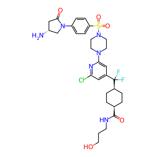 Chemical structure of BindingDB Monomer ID 707702