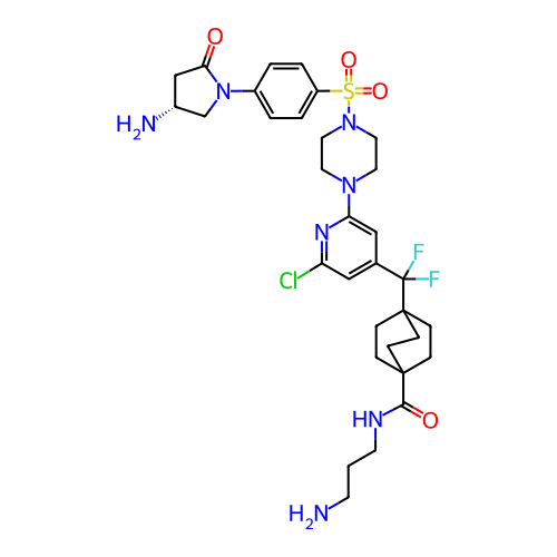 Chemical structure of BindingDB Monomer ID 707704