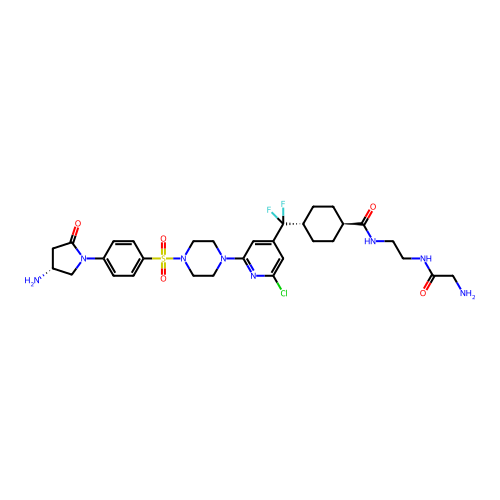 Chemical structure of BindingDB Monomer ID 707705