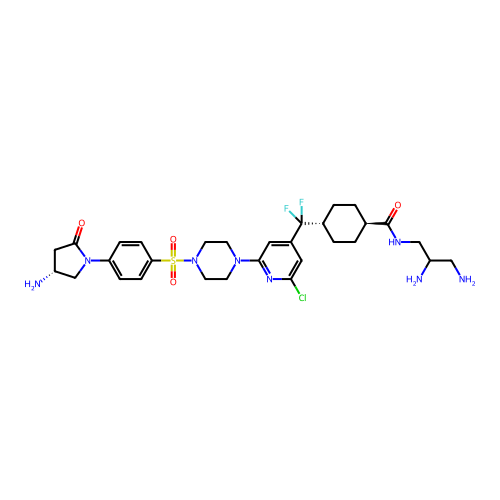 Chemical structure of BindingDB Monomer ID 707709