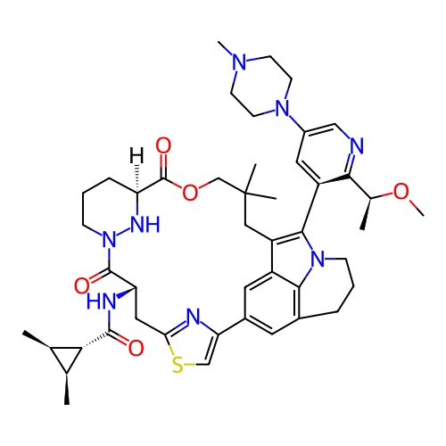 Chemical structure of BindingDB Monomer ID 707874