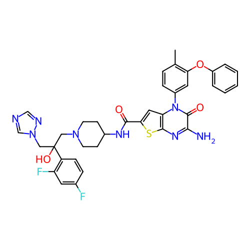 Chemical structure of BindingDB Monomer ID 708389