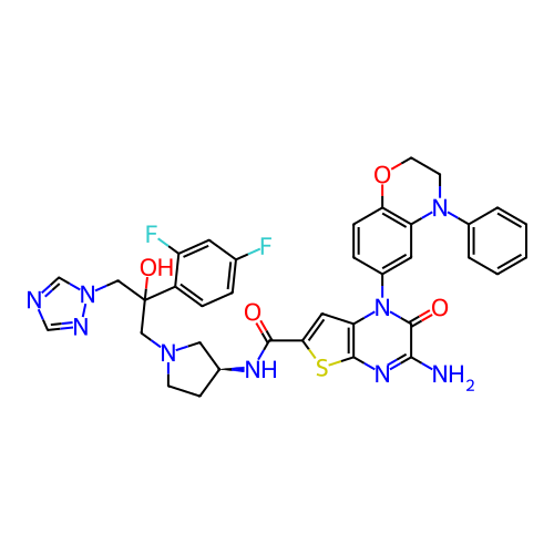 Chemical structure of BindingDB Monomer ID 708391
