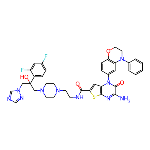 Chemical structure of BindingDB Monomer ID 708392