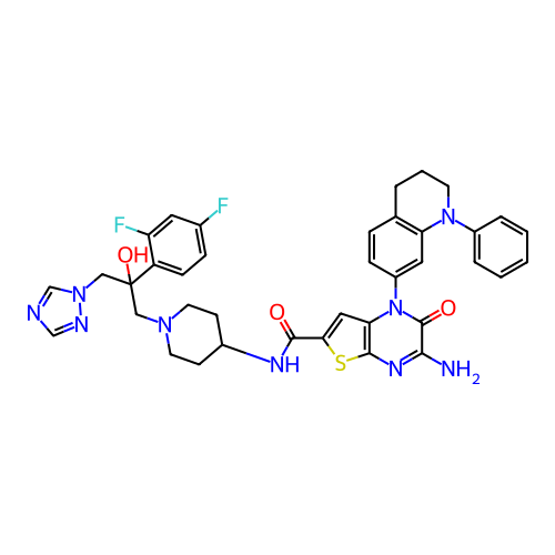 Chemical structure of BindingDB Monomer ID 708393