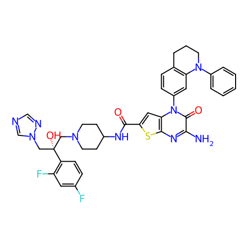 Chemical structure of BindingDB Monomer ID 708396