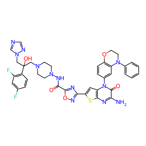 Chemical structure of BindingDB Monomer ID 708409