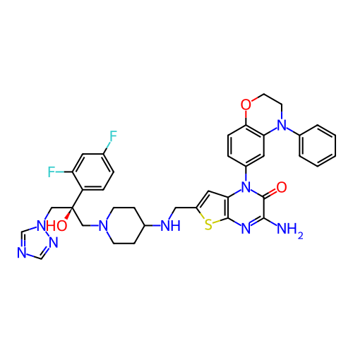 Chemical structure of BindingDB Monomer ID 708414