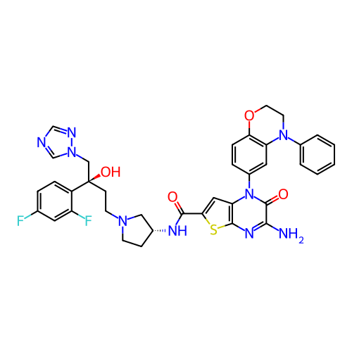Chemical structure of BindingDB Monomer ID 708419