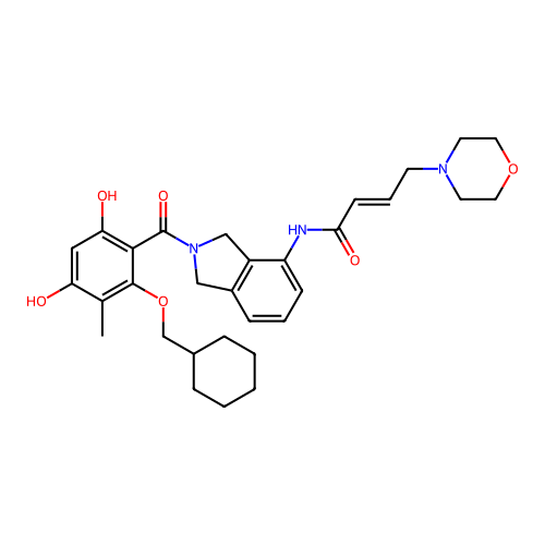 Chemical structure of BindingDB Monomer ID 708460