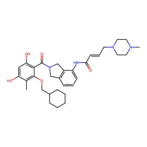 Chemical structure of BindingDB Monomer ID 708461