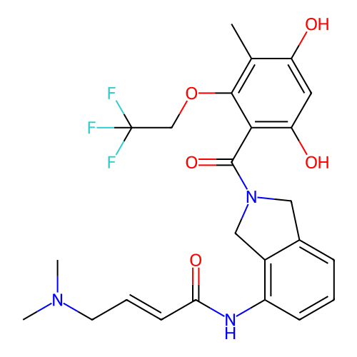 Chemical structure of BindingDB Monomer ID 708473