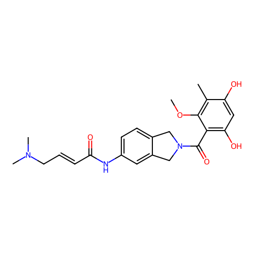 Chemical structure of BindingDB Monomer ID 708476