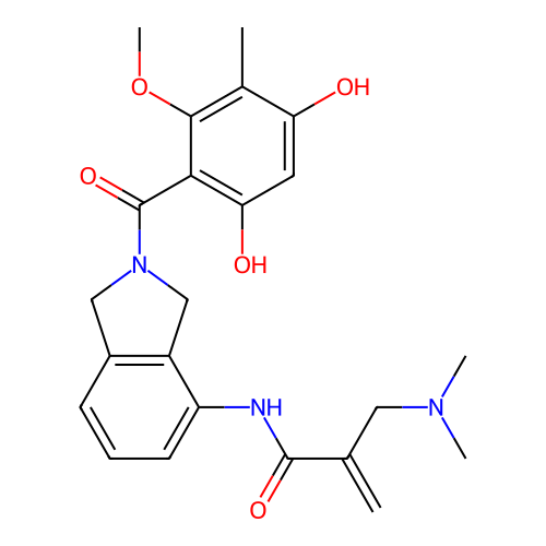 Chemical structure of BindingDB Monomer ID 708486