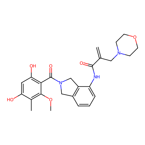 Chemical structure of BindingDB Monomer ID 708487