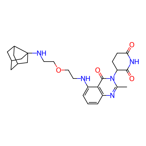 Chemical structure of BindingDB Monomer ID 708505