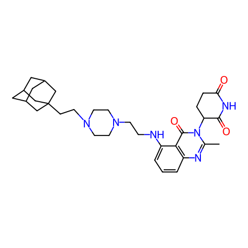 Chemical structure of BindingDB Monomer ID 708507