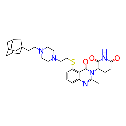 Chemical structure of BindingDB Monomer ID 708519