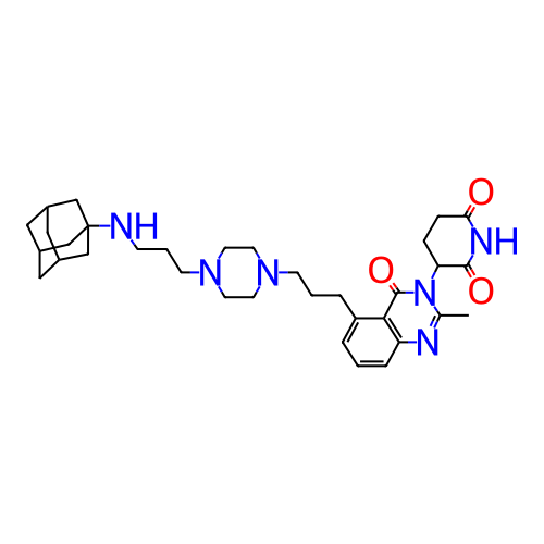 Chemical structure of BindingDB Monomer ID 708524