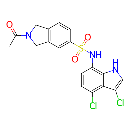 Chemical structure of BindingDB Monomer ID 708594