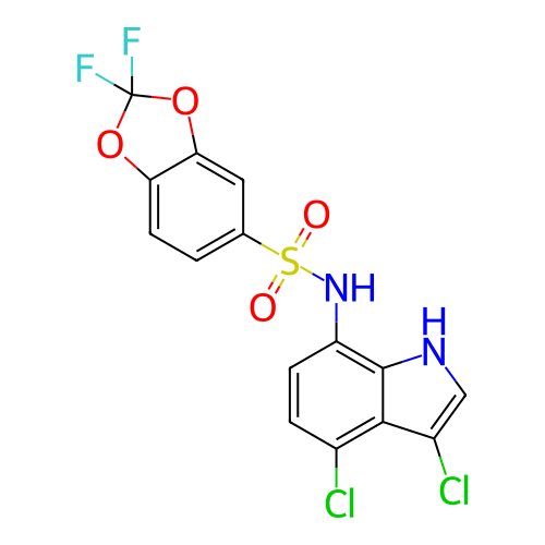 Chemical structure of BindingDB Monomer ID 708597