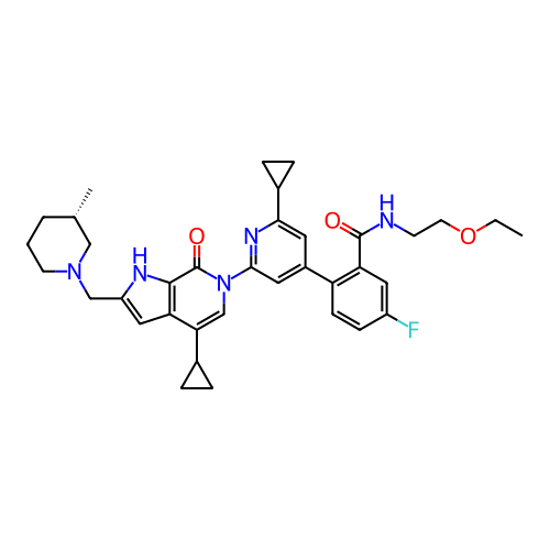 Chemical structure of BindingDB Monomer ID 708617