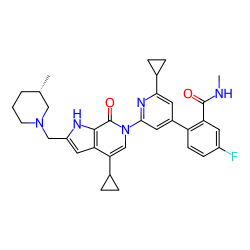 Chemical structure of BindingDB Monomer ID 708678
