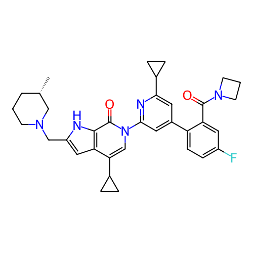 Chemical structure of BindingDB Monomer ID 708679