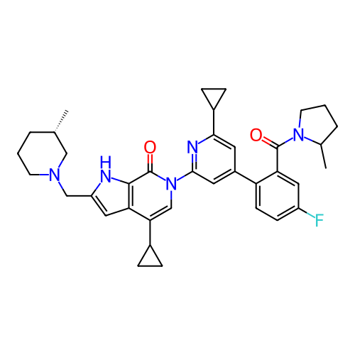 Chemical structure of BindingDB Monomer ID 708681