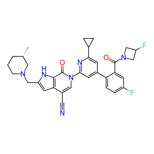 Chemical structure of BindingDB Monomer ID 708694