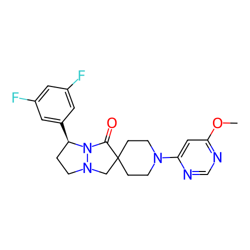 Chemical structure of BindingDB Monomer ID 708986