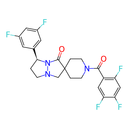 Chemical structure of BindingDB Monomer ID 709036